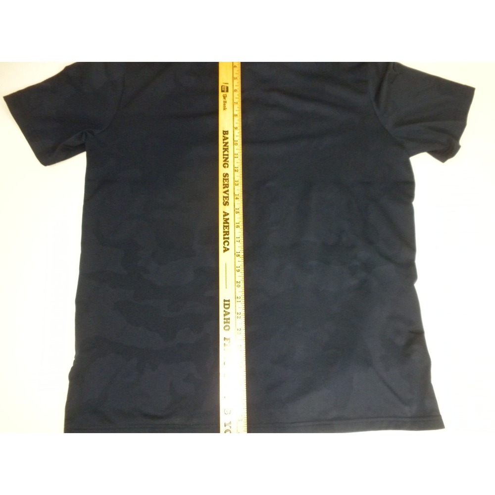 Ralph Lauren Polo Shirt Mens L Blue Jacquard Camo RLX PGC Golf Logo Performance - Picture 13 of 14
